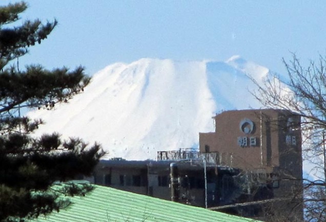 小金井からの富士山