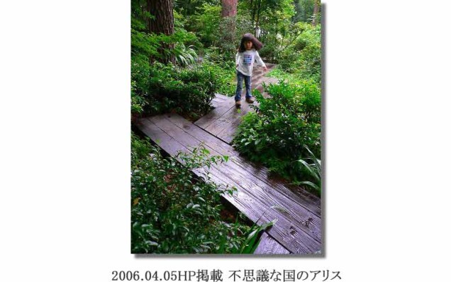 竹内2006.04.05HP掲載 不思議な国のアリス